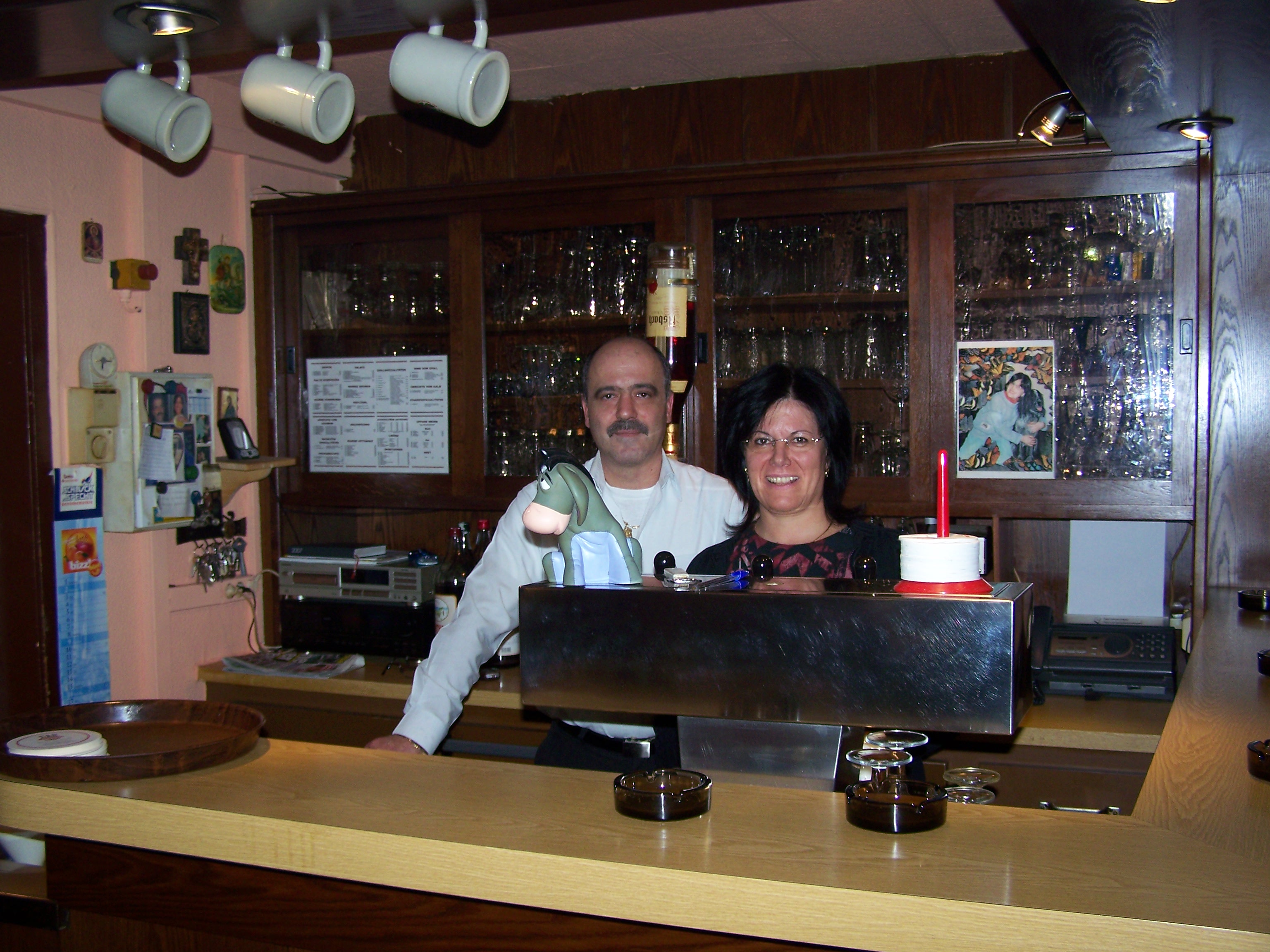 Unser P�chterehepaar, Familie Courtis